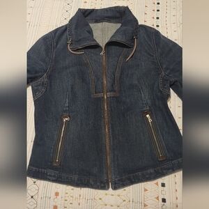 Elie Tahari Women's Denim Jacket